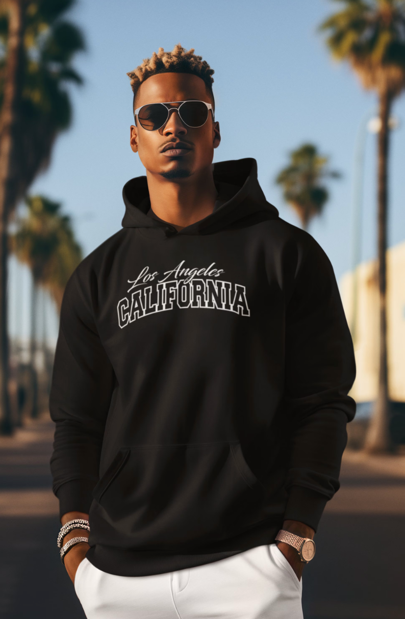 Herren Hoodie LA California