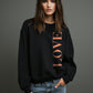 Kuscheliges Damen Sweatshirt LOVE