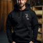 Herren Hoodie Fuchs im Wald