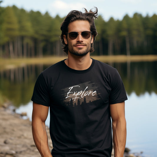 Herren T-Shirt Explore