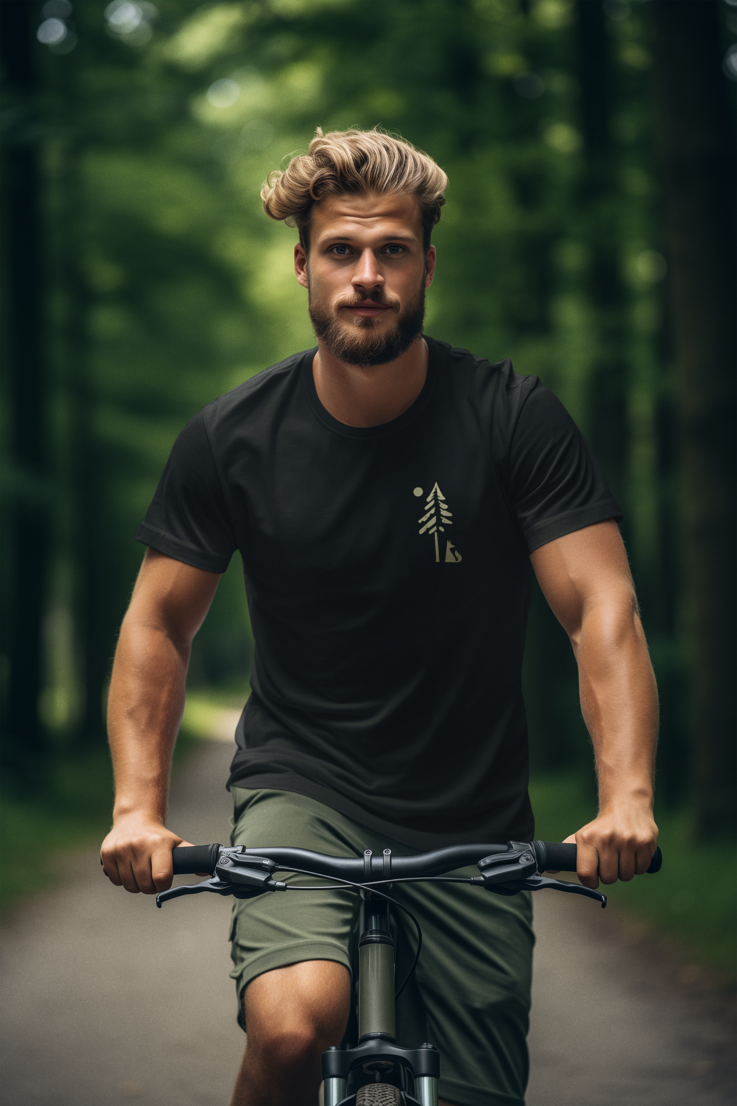 Herren T-Shirt Fuchs im Wald