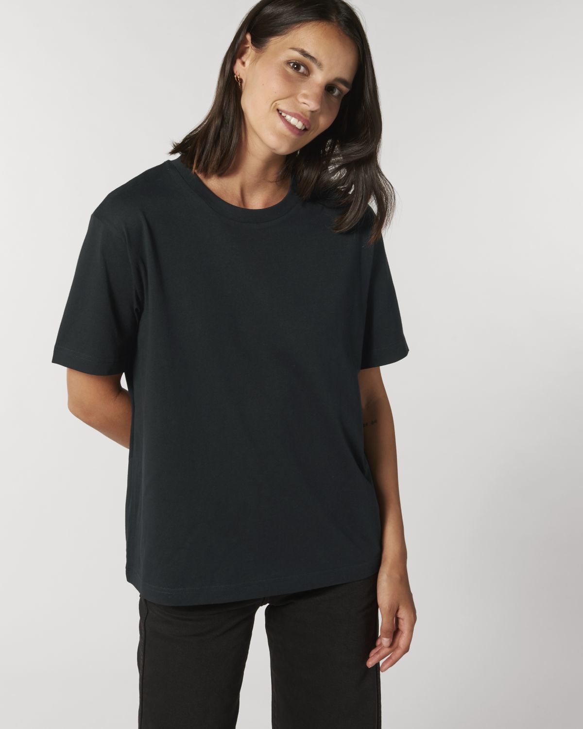 Damen Oversized T-Shirt "Give a Shit"