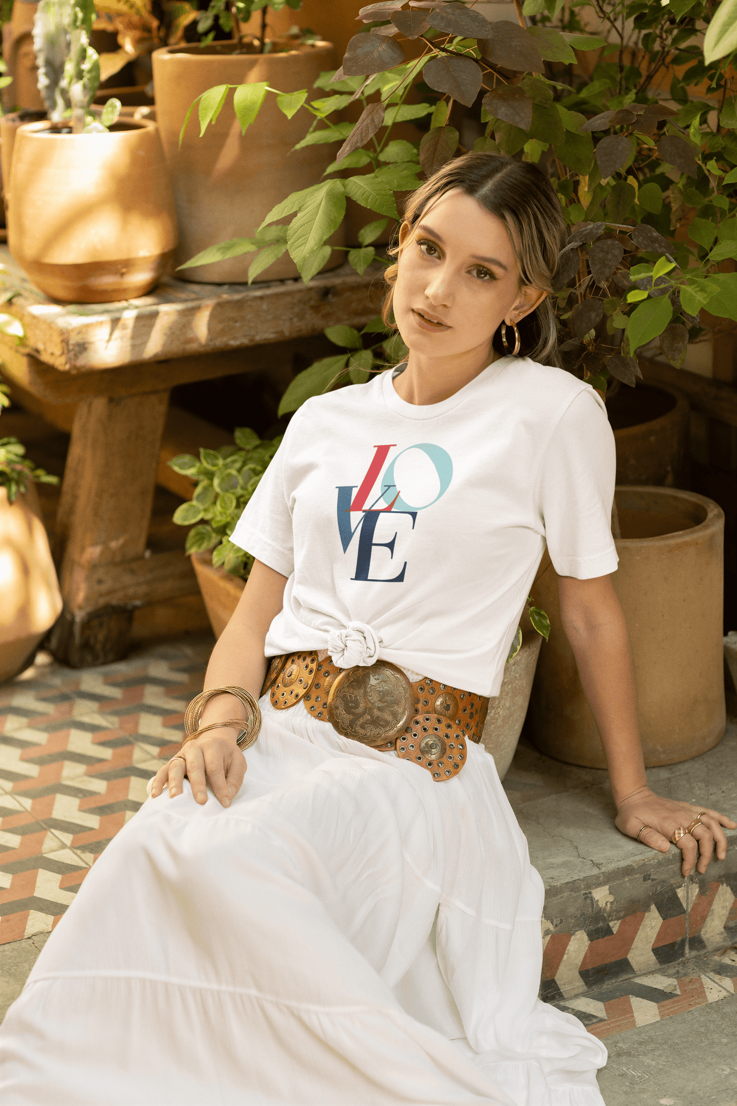 Damen Relaxed T-Shirt Liebe