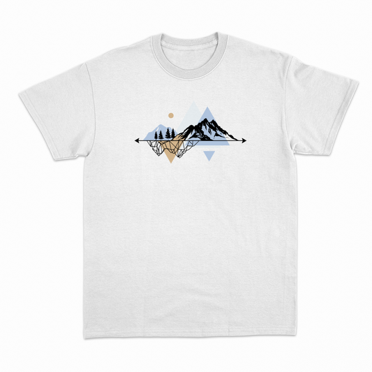 Herren T-Shirt Mountain Landscape