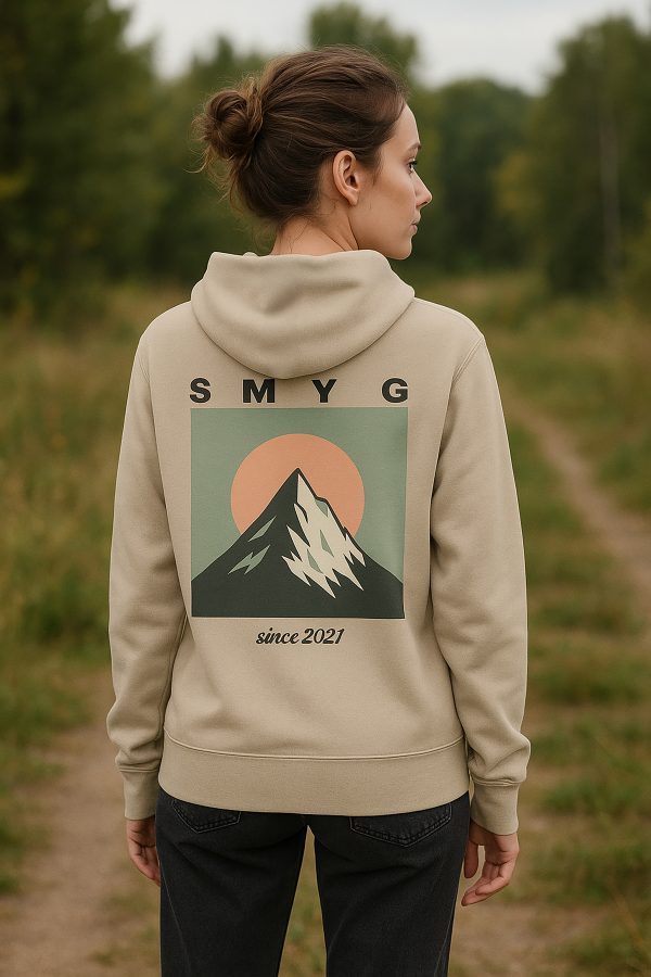 Damen Hooidie Mountain smyg 2 Hoodie „Mountain Glow“