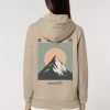 Damen Hooidie Mountain smyg 3 Hoodie „Mountain Glow“