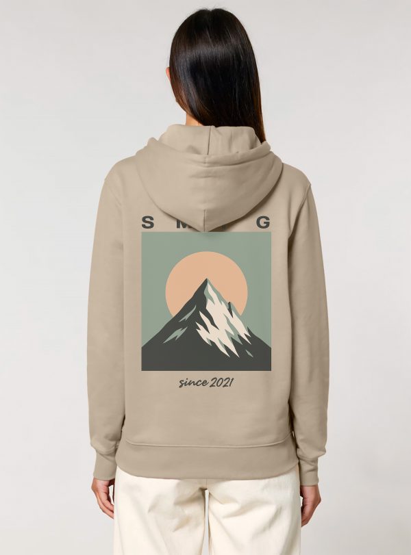 Damen Hooidie Mountain smyg 3 Hoodie „Mountain Glow“