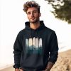 Herren Hoodie Fuchs im Wald