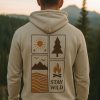 Premium Herren Hoodie Wildfire