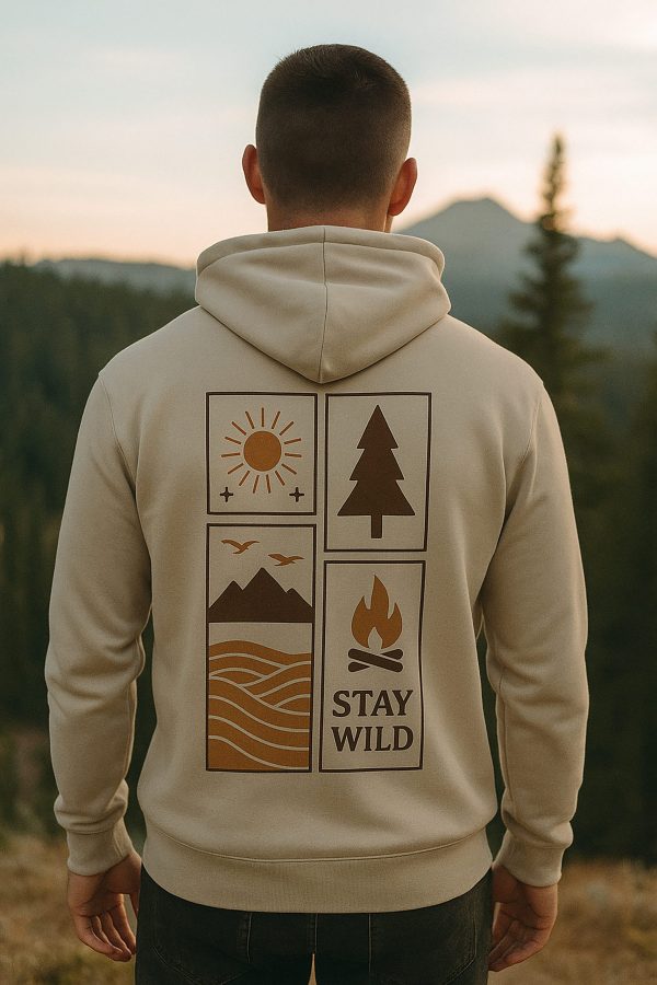 Premium Herren Hoodie Wildfire