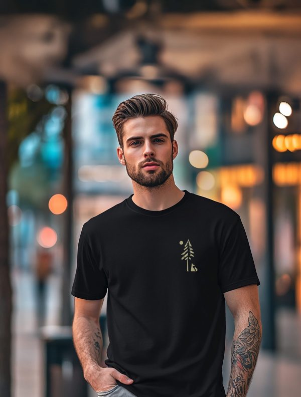 Herren T-Shirt Fuchs im Wald