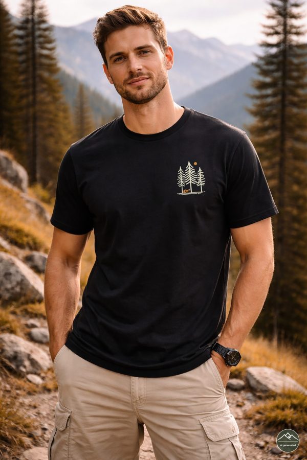 Herren T-Shirt Fuchs Wald2 "Fuchs im Wald"