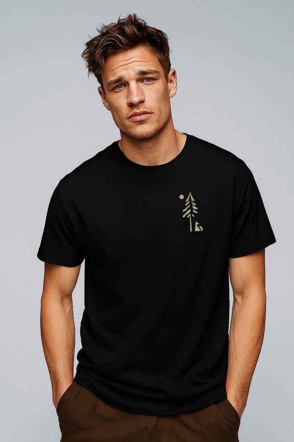 Herren T-Shirt Fuchs im Wald