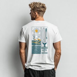 "Life is Good" Retro Surf Edition Shirt