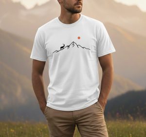 "Mountain Goat" Minimalist Outdoor Shirt
