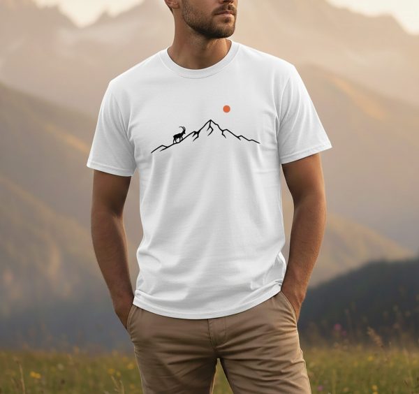 "Mountain Goat" Minimalist Outdoor Shirt