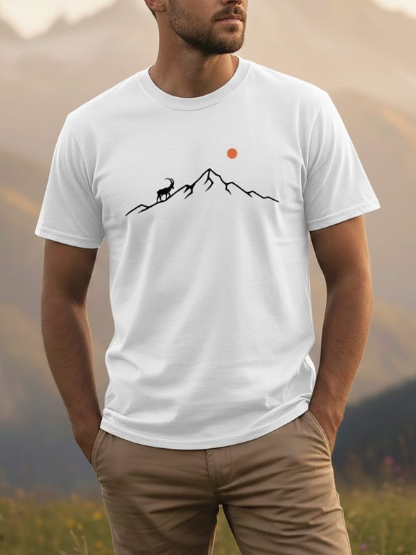 "Mountain Goat" Minimalist Outdoor Shirt