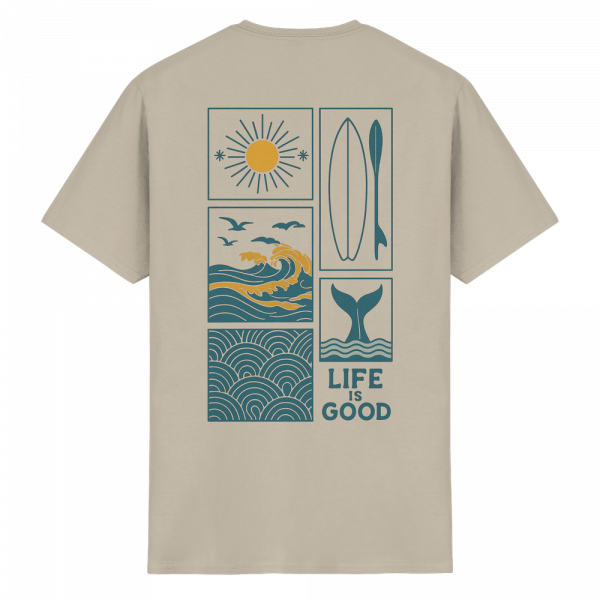 "Life is Good" Retro Surf Edition Shirt