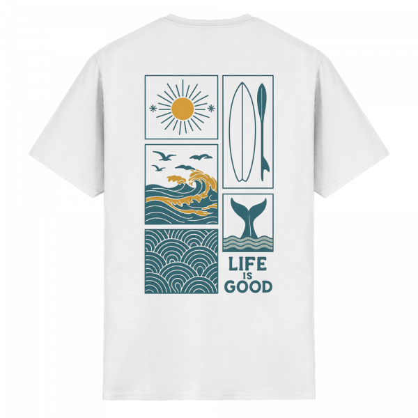 "Life is Good" Retro Surf Edition Shirt