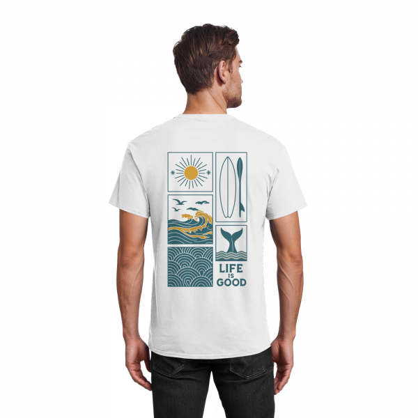 "Life is Good" Retro Surf Edition Shirt