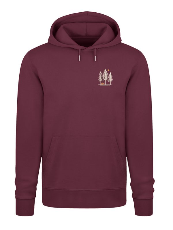 Herren Hoodie Fuchs im Wald - Unisex Organic Hoodie 2.0 ST/ST-839