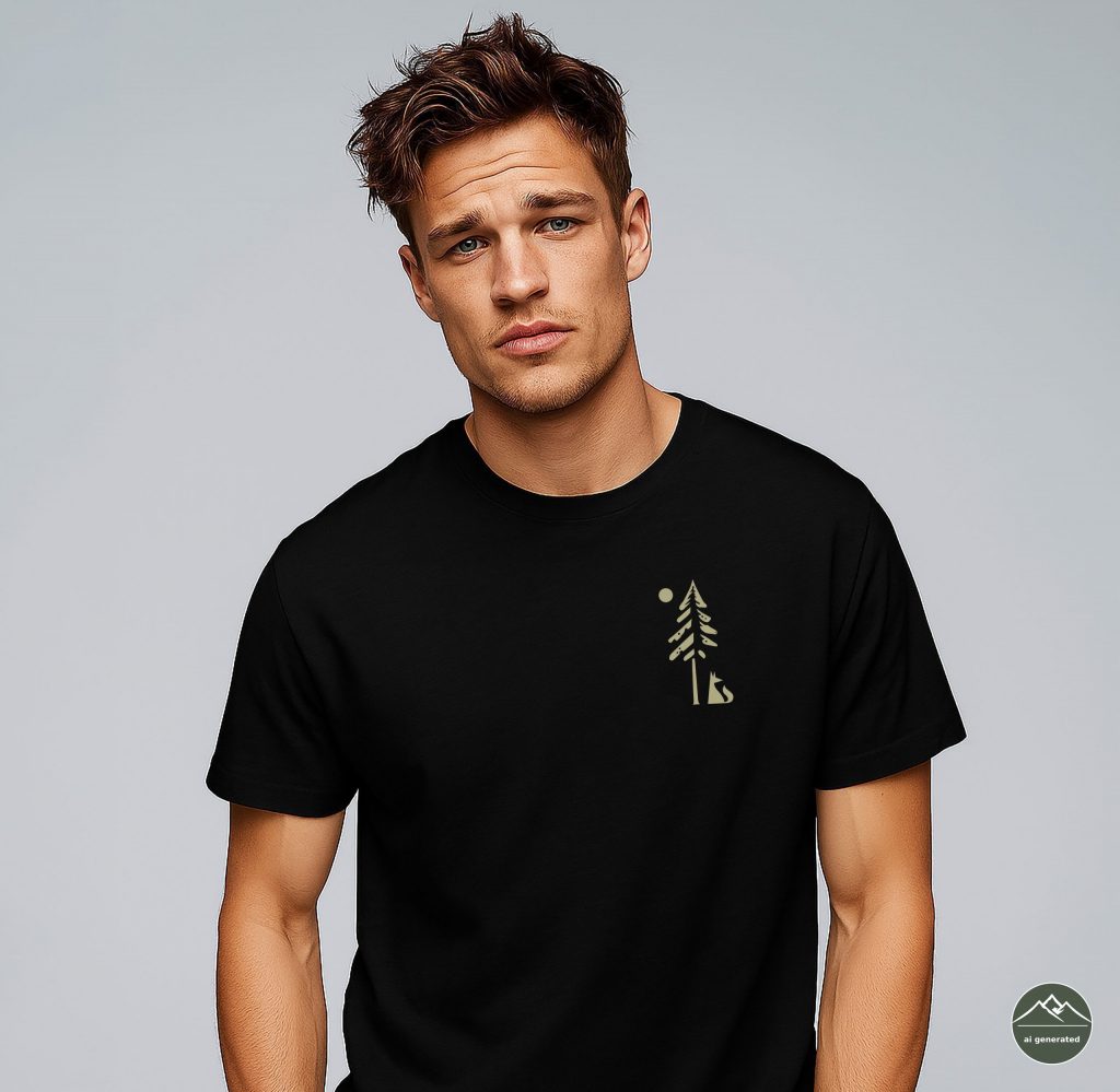 tshirt mit fuchs motiv
