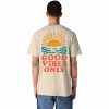 Herren T-Shirt Good vibes only T-Shirt „Good Vibes Only“