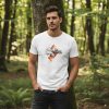 Herren T-Shirt „Geometric Symbiosis“