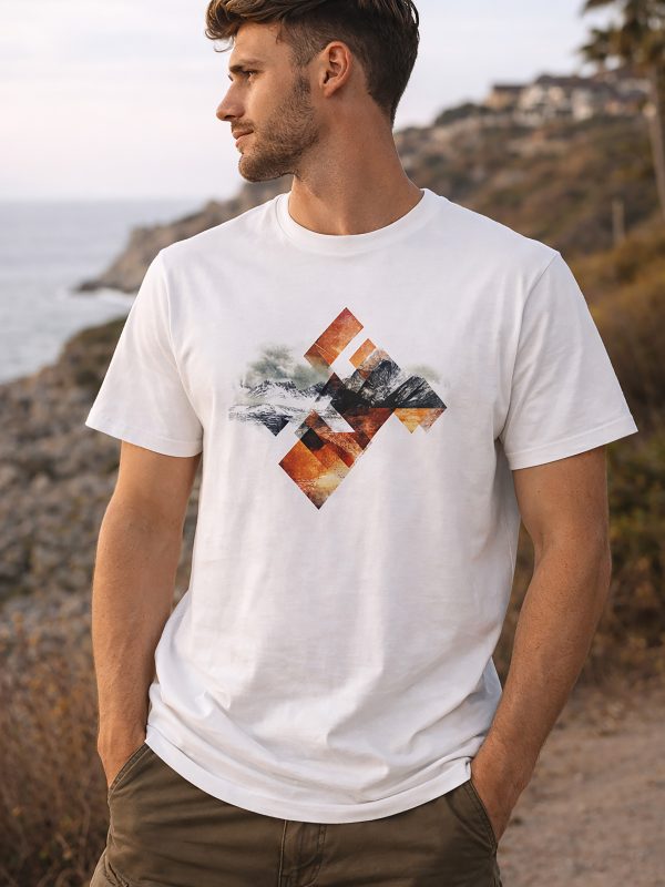 T-Shirt „Geometric Shapes“