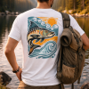 T-Shirt Fisch Linol T-Shirt "Fisch Linol"
