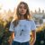 T-Shirt Hund „Happy Dog Sketch“