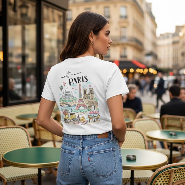 Damen T-Shirt „Parisian Nights“