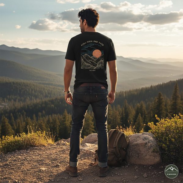 Tshirt find your own path „Find Your Path“