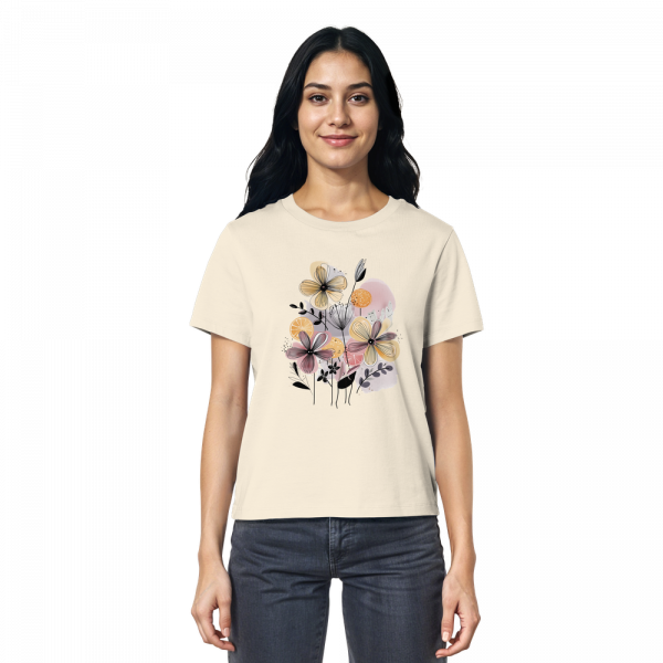T-Shirt „Floral Abstract“