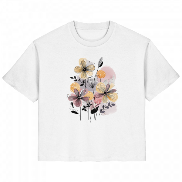 T-Shirt „Floral Abstract“