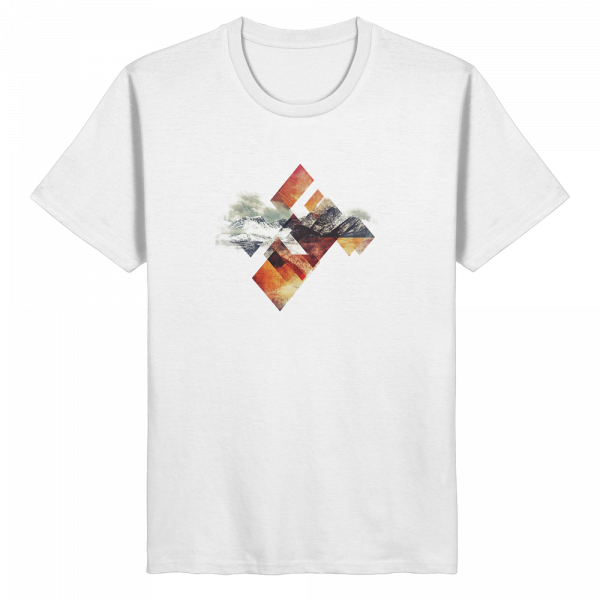 T-Shirt Geometric - Organic Basic Shirt