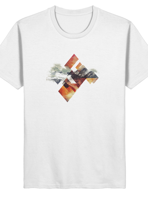 T-Shirt Geometric - Organic Basic Shirt