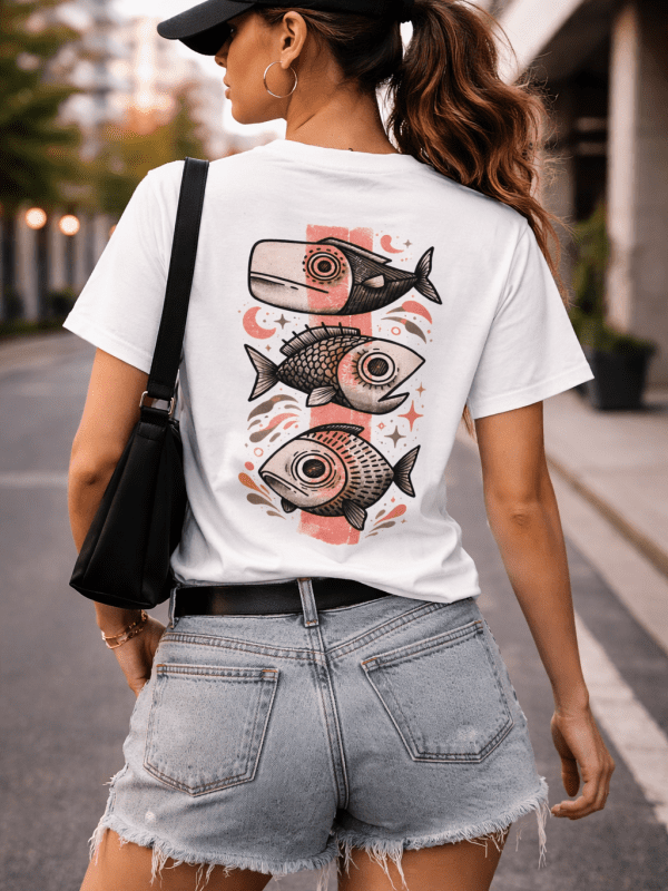 T-Shirt „Three Fishes“