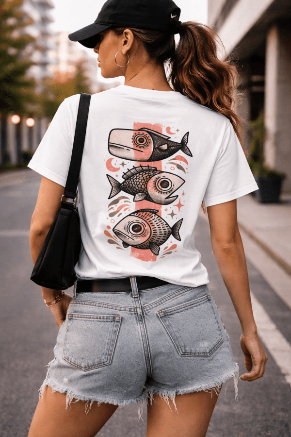 T-Shirt „Three Fishes“