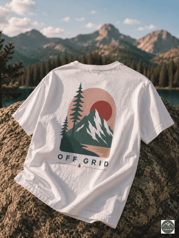 Damen T-Shirt off grid3 „Off Grid“