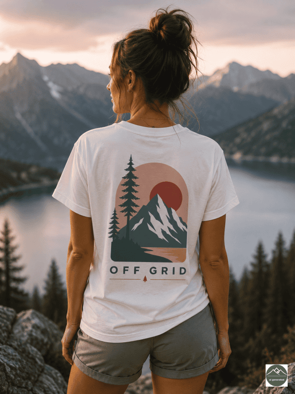 Damen T-shirt off grid „Off Grid“