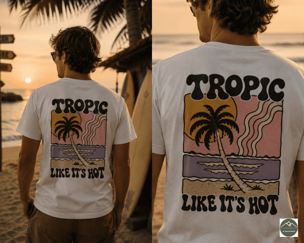 Herren T-Shirt Tropic like „Tropic Hot"