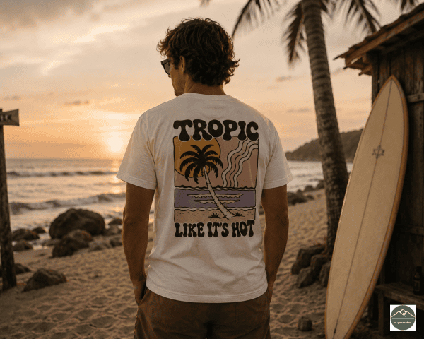 Herren T-Shirt Tropic like2 „Tropic It Is“