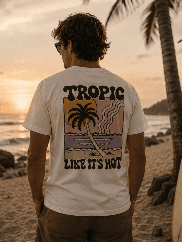 Herren T-Shirt Tropic like2 „Tropic It Is“