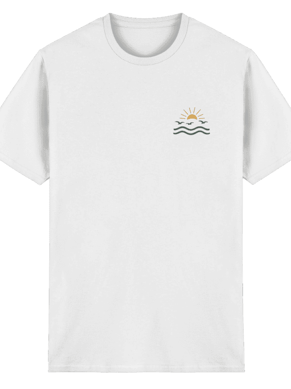 „Retro Surf“ – L / weiß · Einzelstück