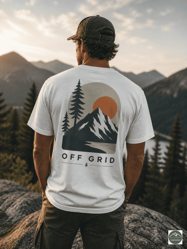 herren t-shirt off grid „Off Grid“