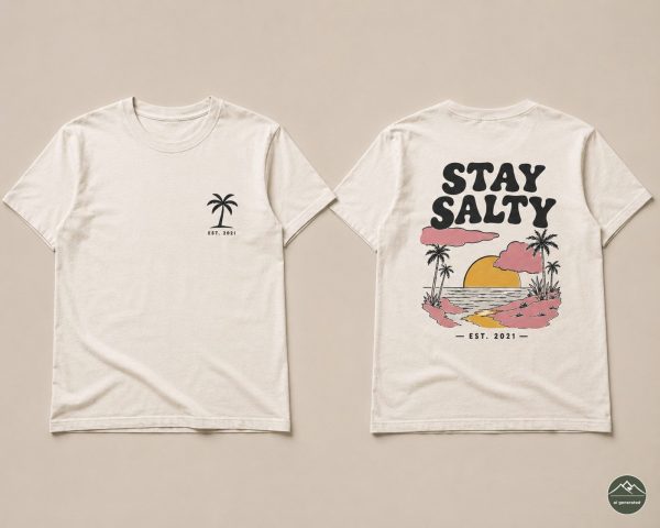 T-Shirt-Stay-salty4 „Stay Salty“