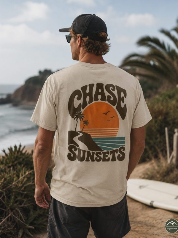 TShirt-Chase-sunset „Chase Sunsets“