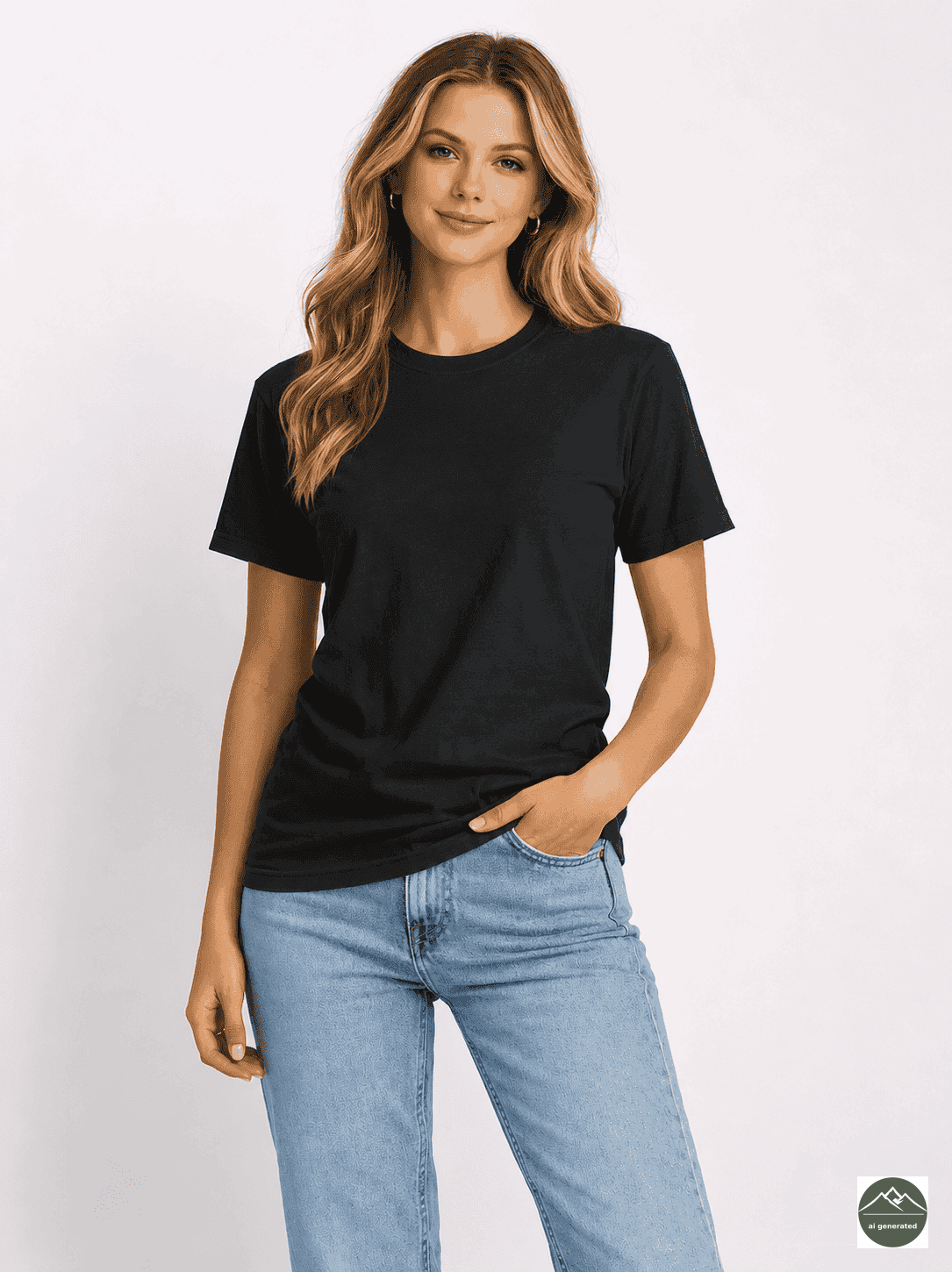 Model trägt dieses Shirt