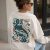 Damen-Sweater-Wal "Whales & Waves"